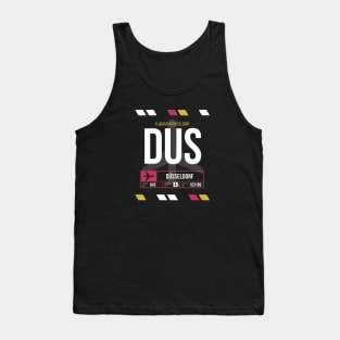 Dusseldorf (DUS) Airport Code Baggage Tag Tank Top